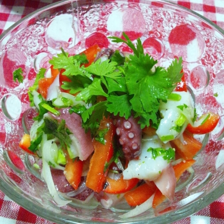 混ぜるだけ本当に美味しい タコのマリネ レシピ 作り方 By あごまるっち 楽天レシピ 混ぜるだけ本当に美味しい タコのマリネ レシピ 作り方 By あごまるっち 楽天レシピ